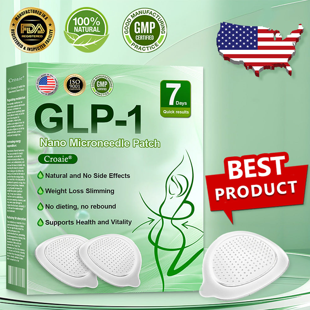 [See results in 7 days]🔔Croaie® Nano Microneedle Patch SMGT-GLP-1 & Matrixyl™  3000（Painless, long-lasting, addressing diabetes, obesity, and cardiovascular diseases）💚