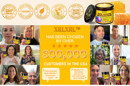 XRLXRL® Bee Venom Pain-Relief Bone Healing Cream 👑👑(Specially for older adults)