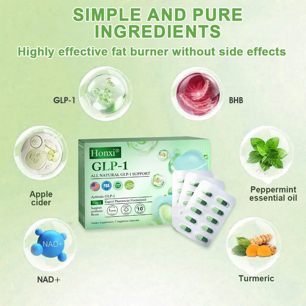 Honxi® NAD+ All Natural Glp-1 Support🌿NAD+ & Moringa & ACV & Keto BHB (✅speedy, long-lasting, addressing diabetes, obesity, and cardiovascular diseases) ✅