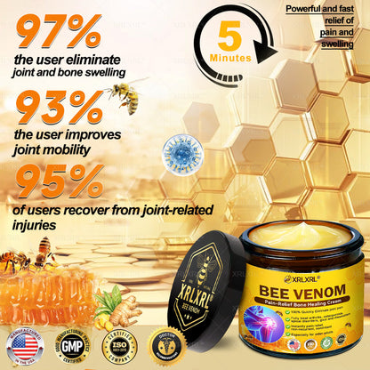 XRLXRL® Bee Venom Pain-Relief Bone Healing Cream 👑👑(Specially for older adults)