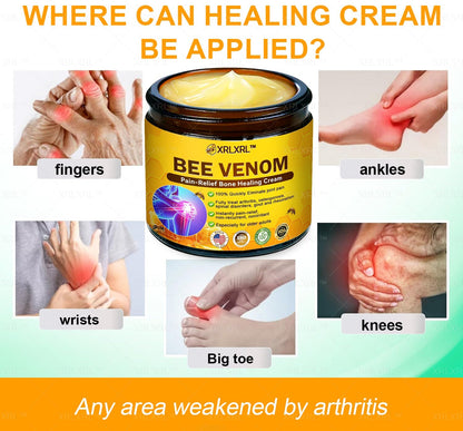 XRLXRL® Bee Venom Pain-Relief Bone Healing Cream 👑👑(Specially for older adults)
